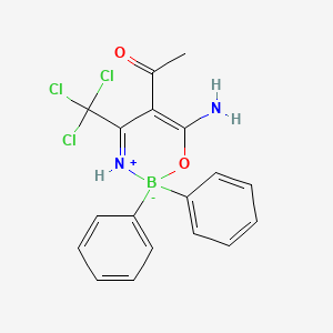 Chemical structure of NBC 6