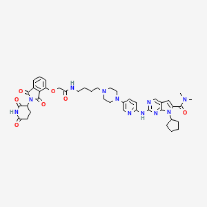 Chemical structure of BSJ-04-132