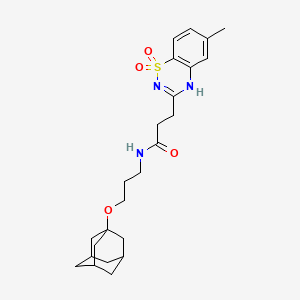 Chemical structure of BTD