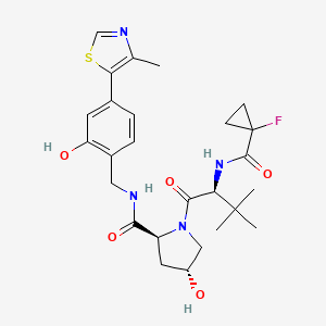 Chemical structure of VH 101, phenol