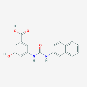 Chemical structure of FzM1·8