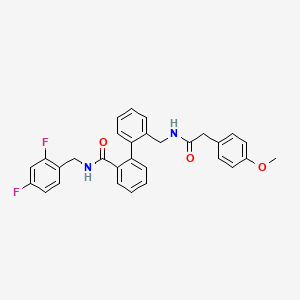 Chemical structure of A 1899