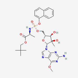 Chemical structure of BMS 986094
