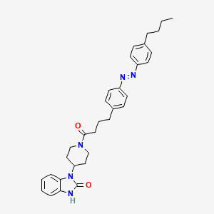 Chemical structure of OptoBI-1