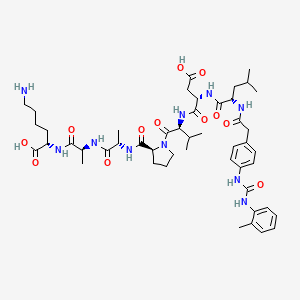 Chemical structure of LDV