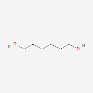 Chemical structure of 1,6-Hexanediol
