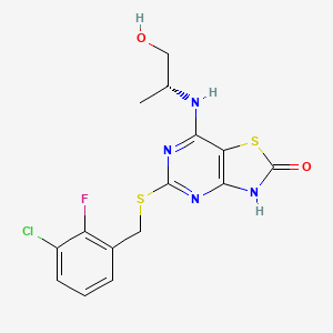 Chemical structure of AZ 10397767