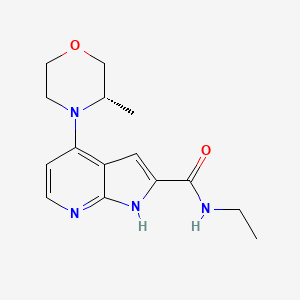 Chemical structure of BAY 707