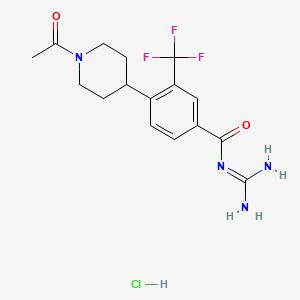 Chemical structure of BIX NHE1 inhibitor