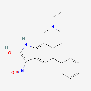 Chemical structure of NS 383