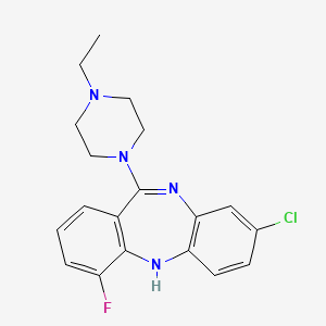 Chemical structure of JHU 37160