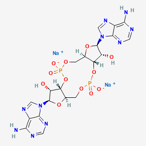 Chemical structure of c-Di-AMP sodium salt
