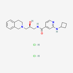 Chemical structure of GSK 591 dihydrochloride