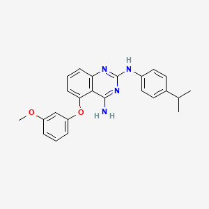 Chemical structure of Yhhu 3792