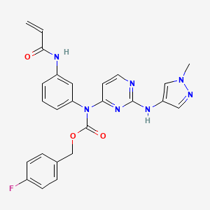 Chemical structure of JBJ-03-142-02
