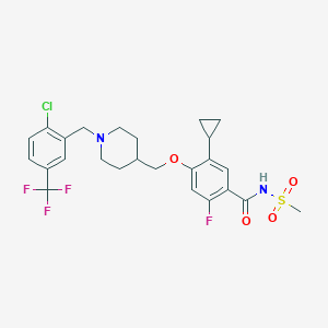 Chemical structure of GX 201