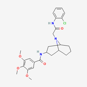 Chemical structure of ML 339