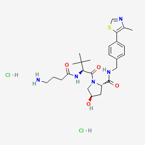 Chemical structure of VH 032 amide-alkylC3-amine