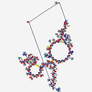 Chemical structure of Mambalgin 1