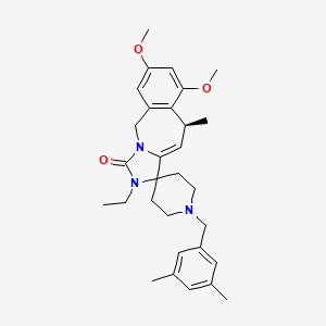 Chemical structure of ER 819762