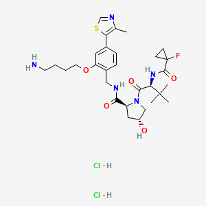 Chemical structure of VH 101 phenol-alkylC4-amine