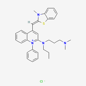 Chemical structure of Nucleic Acid Dye Green I