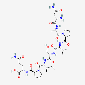 Chemical structure of Davunetide