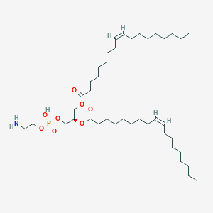 Chemical structure of DOPE
