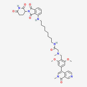 Chemical structure of dBRD9-A