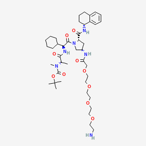 Chemical structure of A 410099·1 amide-PEG4-amine