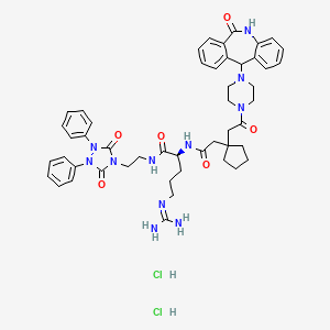 Chemical structure of BIIE 0246 hydrochloride