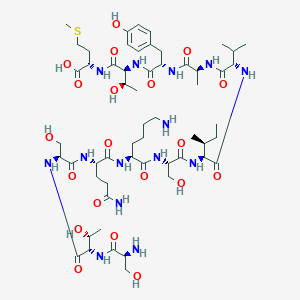 Chemical structure of SP 10
