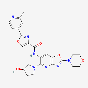 Chemical structure of Emavusertib
