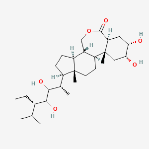 Chemical structure of Homobrassinolide