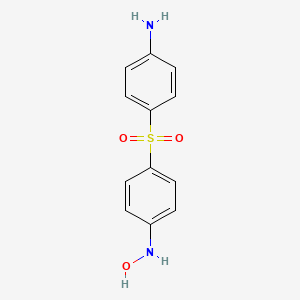 Chemical structure of Dapsone hydroxylamine