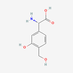 Chemical structure of Forphenicinol