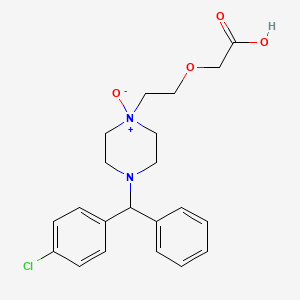 Chemical structure of Cetirizine N-oxide