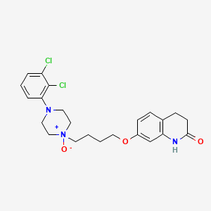 Chemical structure of Aripiprazole N-oxide