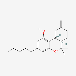 Chemical structure of exo-THC (CRM)