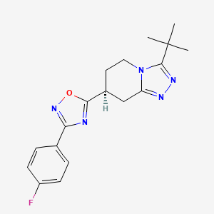 Chemical structure of LSN2814617