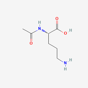Chemical structure of N-acetyl-L-Ornithine