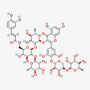 Chemical structure of Montbretin A