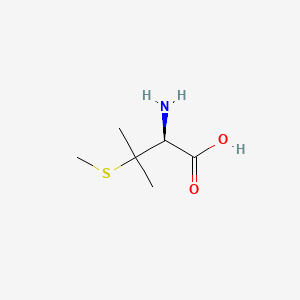Chemical structure of S-Methyl-D-penicillamine