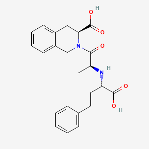Chemical structure of Quinaprilat