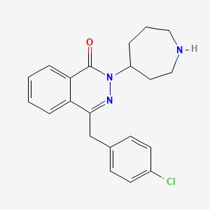 Chemical structure of Desmethylazelastine