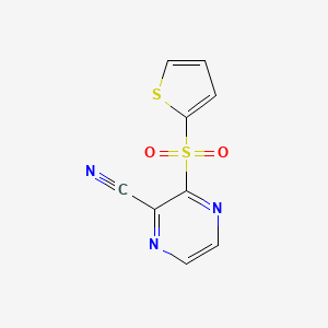 Chemical structure of TSPC