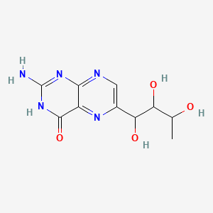 Chemical structure of Rhamnopterin