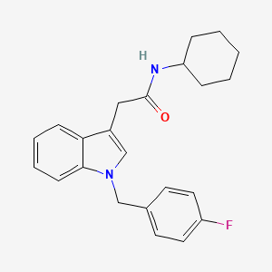 Chemical structure of CH-FUBIATA