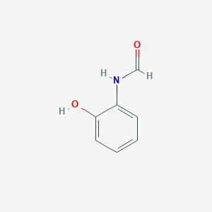 Chemical structure of N-formyl-2-Aminophenol