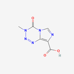 Chemical structure of Temozolomide Acid